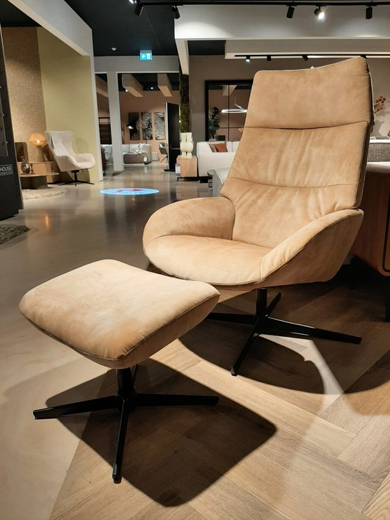 + Erola footstool – INHOUSE, Armchairs, Leather, Plastic (photo 3 of 5)