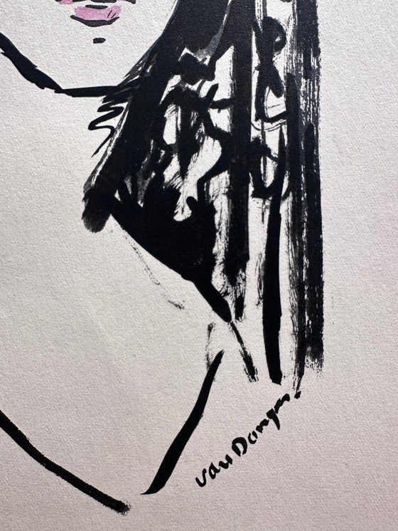 Image 1 of Kees van Dongen Espagnole pochoir 1925