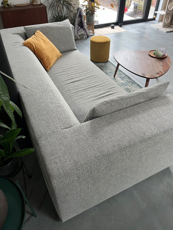 Koozo David Divano design 3 posti, Grigio mélange (incl. 2 cuscini), Divani 3 posti, Poliestere (foto 3 di 9)