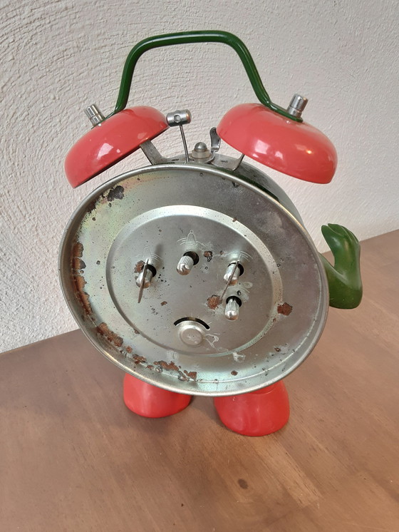 Image 1 of Vintage Alarm Clock H.K. Etching