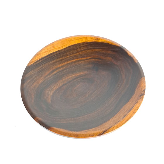 Image 1 of Vintage houten schaal