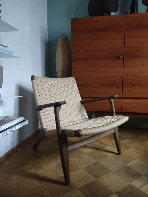 CH25 | Chaise Lounge - Noyer Huilé - Hans J. Wegner