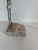 Vintage XXL adjustable arc lamp, Italy '70s