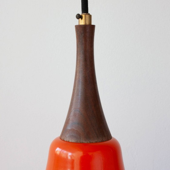 1960s Orange Glass Pendant – Pendant lamps (photo 7 of 14)