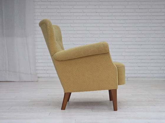 Image 1 of Dänischer Sessel von Fritz Hansen aus den 1960er Jahren, Serie 8000/8020, Originalzustand.