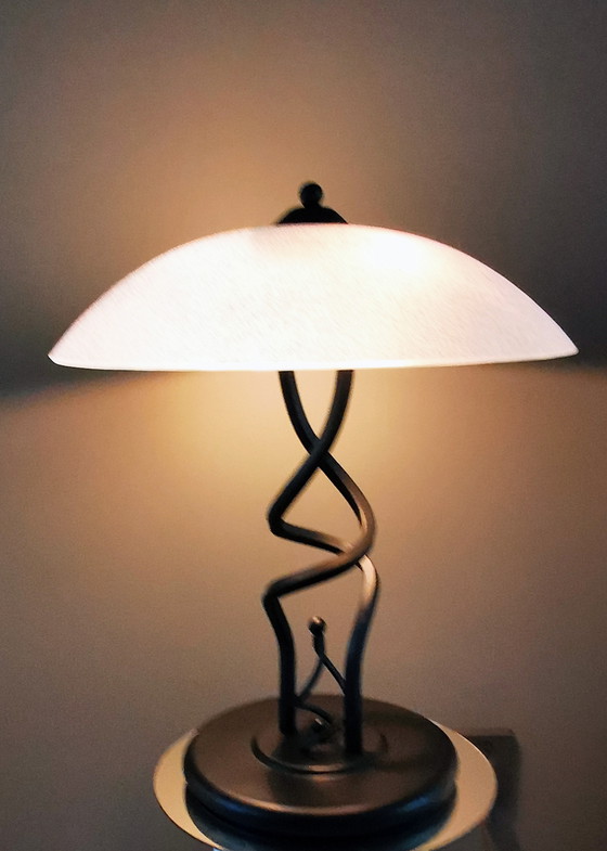 Image 1 of AF Cinquanta Italie, lampe de table postmoderne années 1980