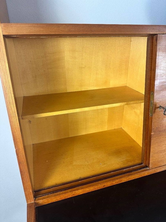 Image 1 of Early Edition: Wilhelm Renz Secretary WR 119 (1950s) – Cherrywood & Resopal