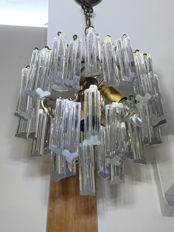 Image 1 of Lustre verre de Murano par Venini 1960s