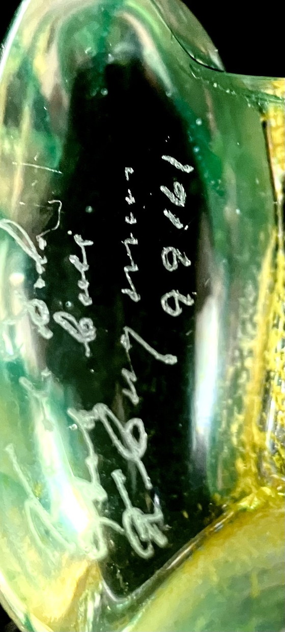 Image 1 of Kosta Boda, fauteuil miniature Bon Bon / Kjell Engman