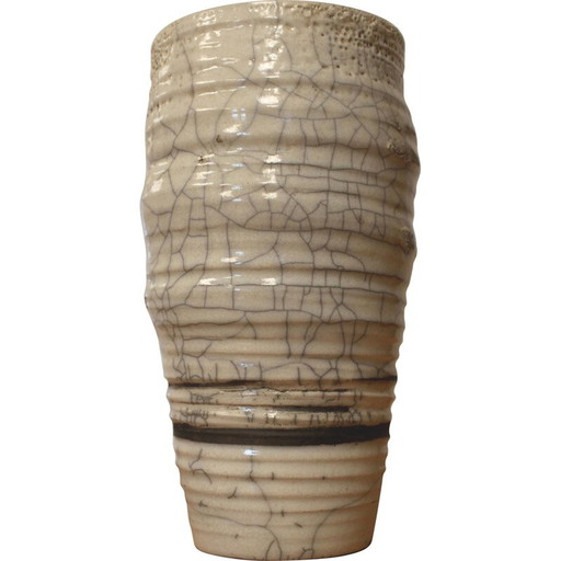 Vase vintage en céramique de Wilhelm et Ingeburg Von Der Trenck, Allemagne 1960