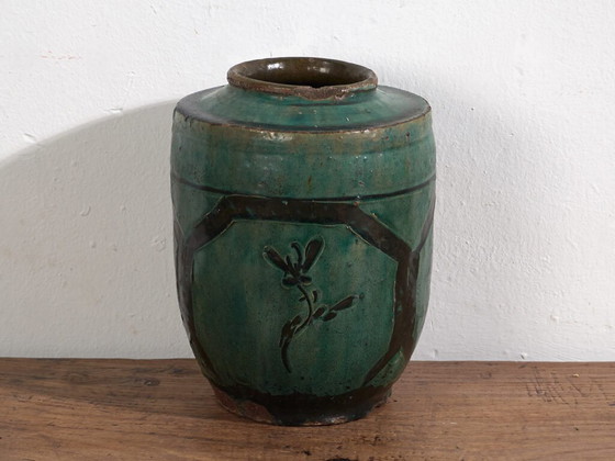 Jarrón antiguo esmaltado (c.1820) #16 – Jarrones (photo 29 of 40)