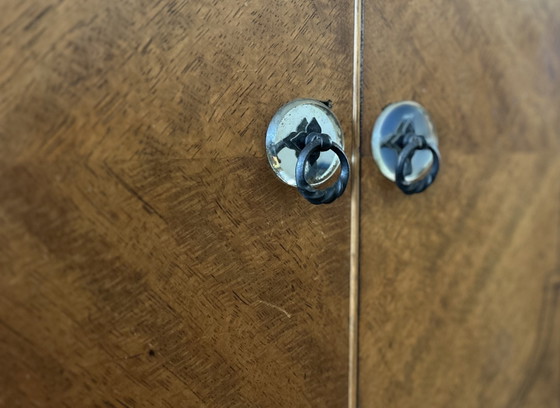 Prachtige vintage grammofoonkast – Edephone, Kasten, Metal, Wood (photo 9 of 10)