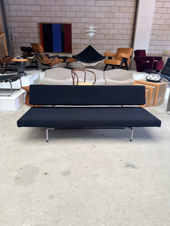 't Spectrum BR 02 sofa bed (daybed), Martin Visser, Metal, Textile, Black (photo 5 of 11)