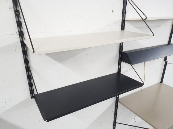 Image 1 of Tjerk Reijenga for Pilastro metal wall unit, The Netherlands 1950's