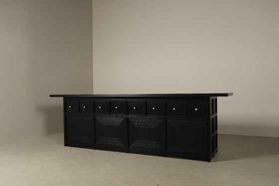 Credenza Architettonica Monumentale in Legno Ebanizzato, Belgio, anni '90 – Credenze (photo 5 of 16)