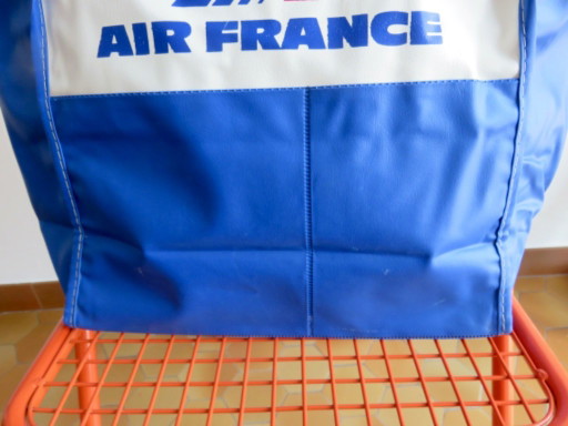 Borsa da viaggio vintage per assistenti di volo Air France, anni '60 – decoratieve objecten, Skai (photo 2 of 16)