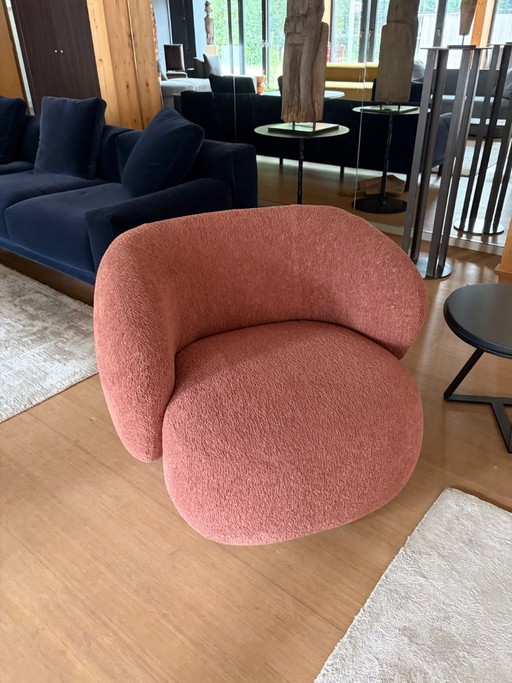 1 X Fauteuil Model René - Merk Meridiani – Textile