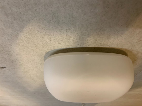 Image 1 of Witte RZB opaline Bauhaus wandlamp