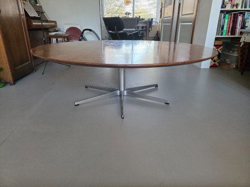 Koffietafel Arne Jacobsen – Fritz Hansen, salontafels, Wood