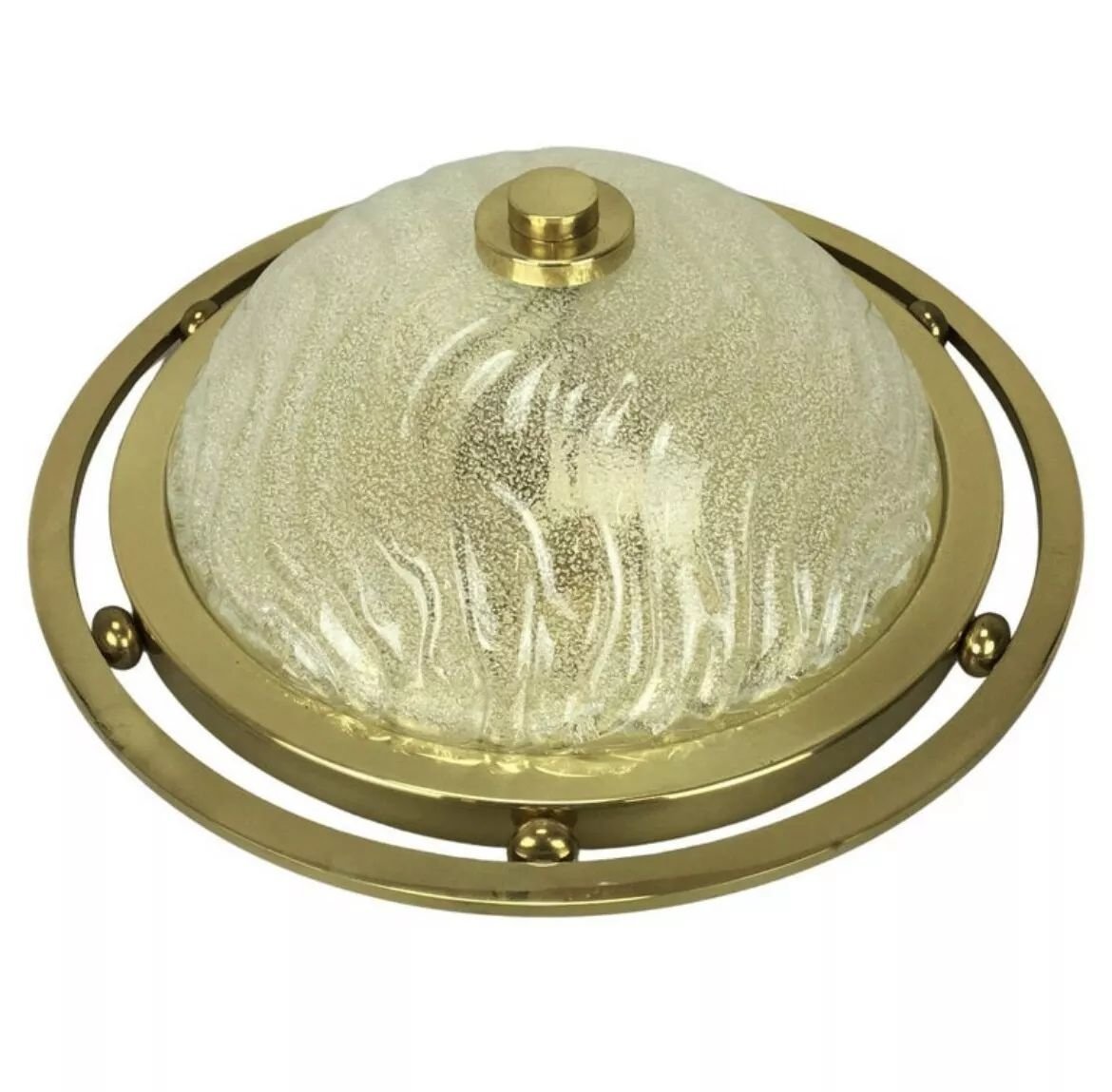 60s 70s Lamp Plafoniere Inbouw Fischer Verlichting Space Age | €199 ...