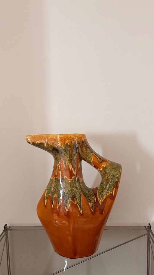 Ceramic pitcher circa 1950