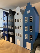 4x kastvaneenhuis grachtenpand kledingkast 