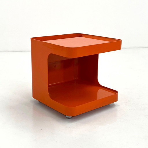 Orange Game Bar Cart by Marcello Siard for Longato, 1970s