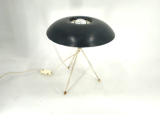 Image 1 of Zeer zeldzame bureaulamp van Louis Kalff voor Philips, jaren 1950.
