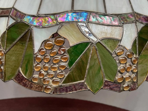 Stile Tiffany a sospensione. Vetrate artistiche con piombo. – Lampade a sospensione, Crystal, Glass (photo 4 of 5)