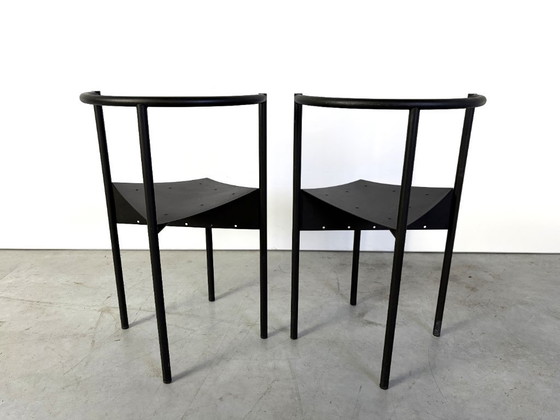 Pair of wendy Wright chairs by Philippe Starck, 1986 – Chairs and lounge chairs, Metal (photo 8 of 11)