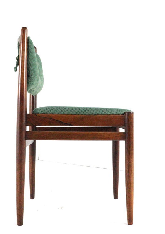 Image 1 of Ensemble de 4 chaises vintage en palissandre « Quern ».
