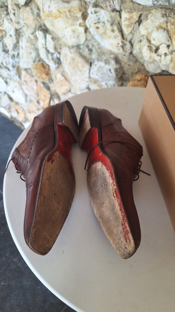 Scarpe da uomo Santoni, taglia 10, tendiscarpe inclusi. – Prodotti per la manutenzione, Leather (photo 4 of 6)