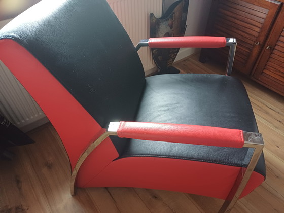 Image 1 of Hermosa silla de cuero