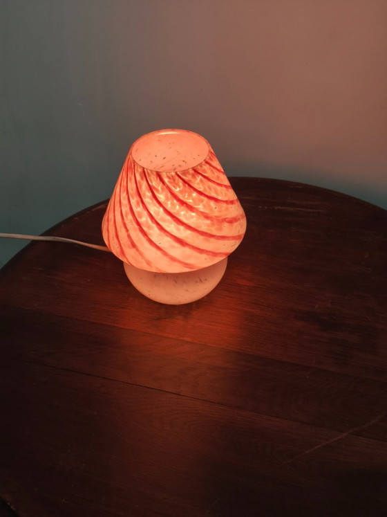 Lampada a fungo in vetro di Murano anni '70 – Lampade da tavolo (photo 7 of 7)