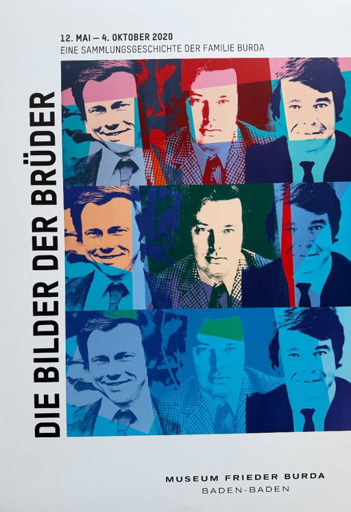 Andy Warhol (1928-1987), The Three Gentlemen (Details), 1982 Copyright The Andy Warhol Foundation for the Visual Arts, Inc