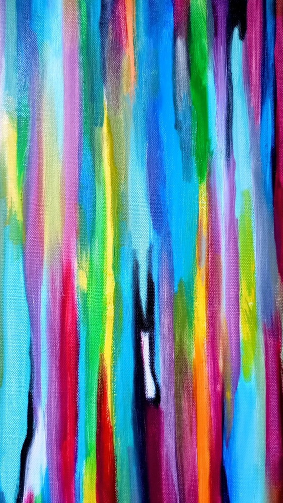 "My Passion" nuevo abstracto – T. van Steenbergen, Arte, Lienzo (photo 7 of 8)