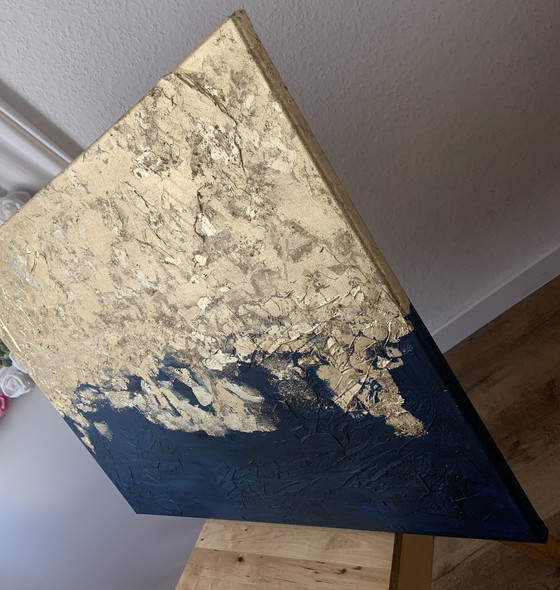 Image 1 of Acryl Gemälde ,,Golden Tides“