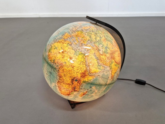Image 1 of Space Age Plexi Globe with Lamp