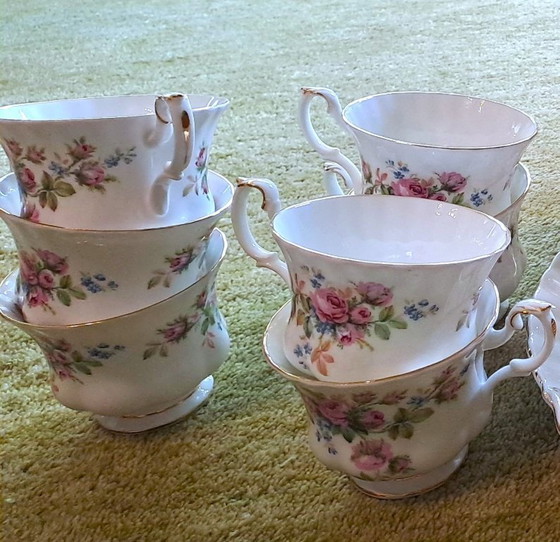 Image 1 of Moss Rose Coffee Set