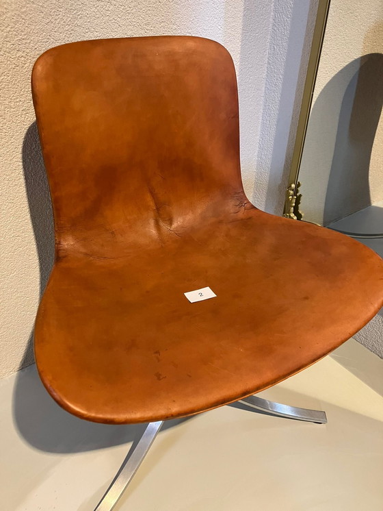 Image 1 of Sedie vintage PK9 PK 9 Poul Kjærholm Kjaerholm di EKC 8 pezzi