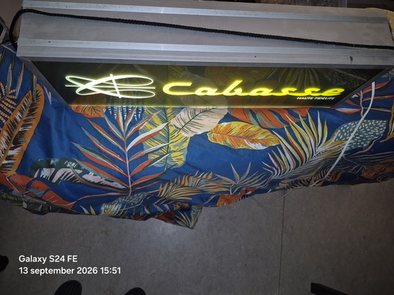 Neon Licht – Cabasse, Wandlampen, Plexiglass, Aluminium (photo 3 of 6)
