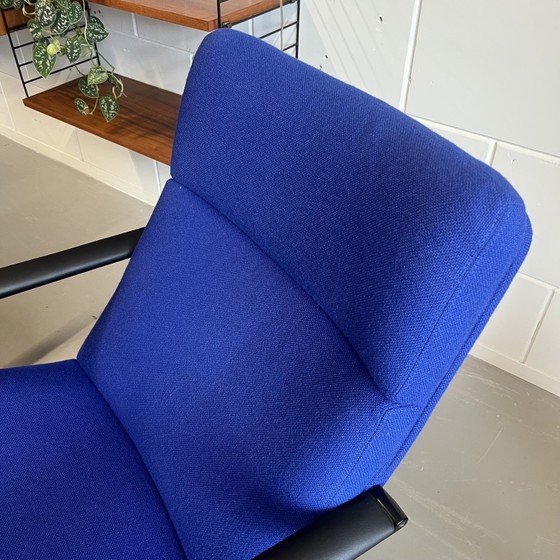 Vintage Swivel Armchair •Artifort• model F142 – Textile, Metal (photo 4 of 15)