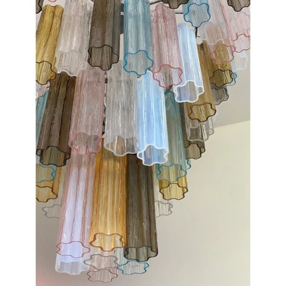 Image 1 of Lámpara de techo Tronchi multicolor de estilo italiano