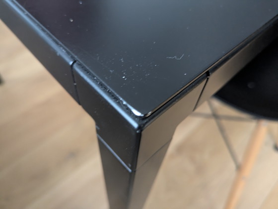 Image 1 of Desalto Helsinki 30 table, satin metal, 90 x 240