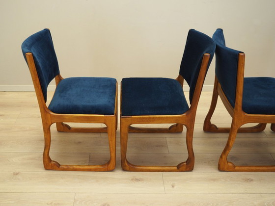 Image 1 of Set of four beech chairs, Danish design, 1950s, designer: Holger Jacobsen, manufacturer: Fritz Hansen