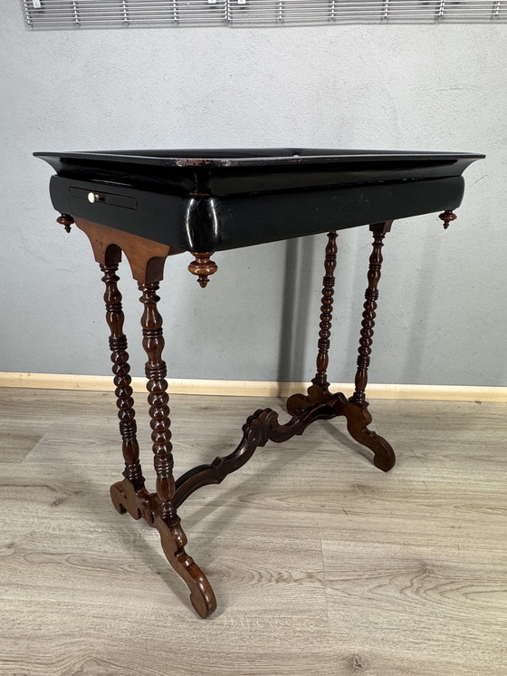 Image 1 of Mesa de té o bandeja antigua (ca. 1850-1900)