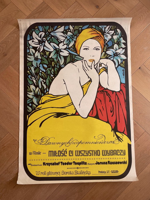 J.Erol  (1941-2018), Love Forgives All, copyright LZGraf. Z. 1380 N.5500 L-71, 1981 Printed in Poland