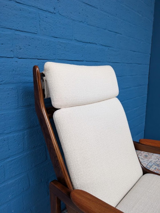 2x Poltrona Vintage, Gelderland, anni '60 – Poltrone, Cotone, Legno (photo 12 of 23)