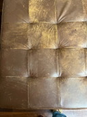 Ledersofa (Marke unbekannt)