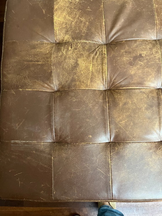 Image 1 of Canapé en cuir (marque inconnue)